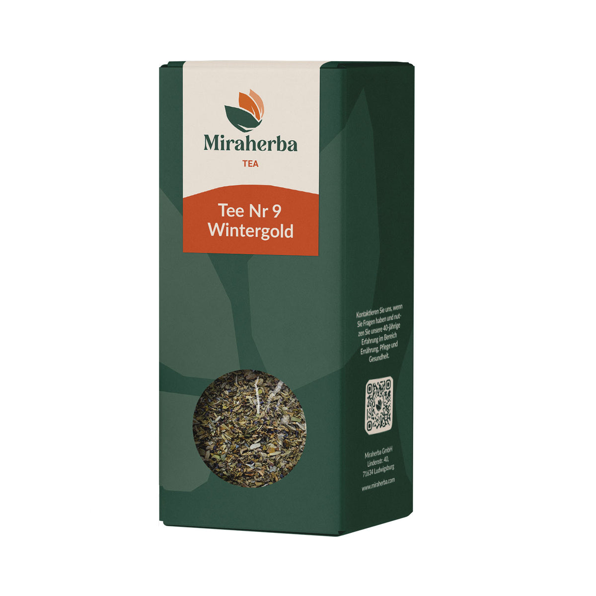 Miraherba - Bio Tee Nr 9: Wintergold – Kräutertee für gemütliche Winterabende