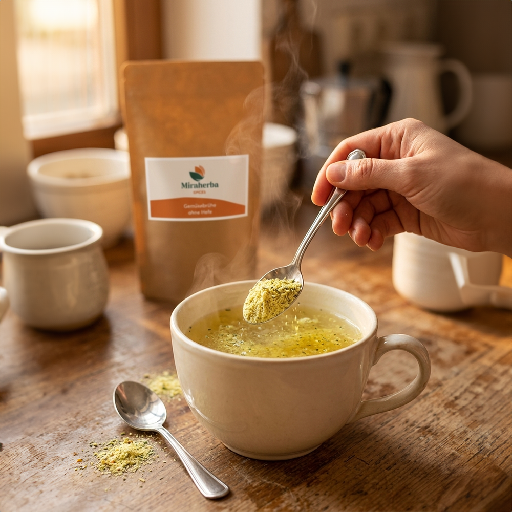 Miraherba - Klare Gemüsebrühe ohne Hefe
