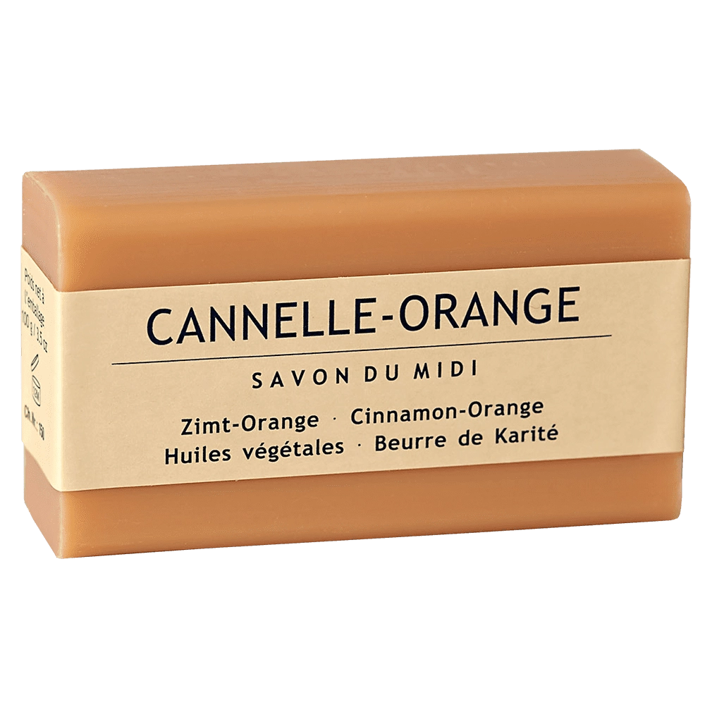 Savon du Midi - Karitéseife mit Sheabutter, Zimt-Orange  - 100g_15150.jpg