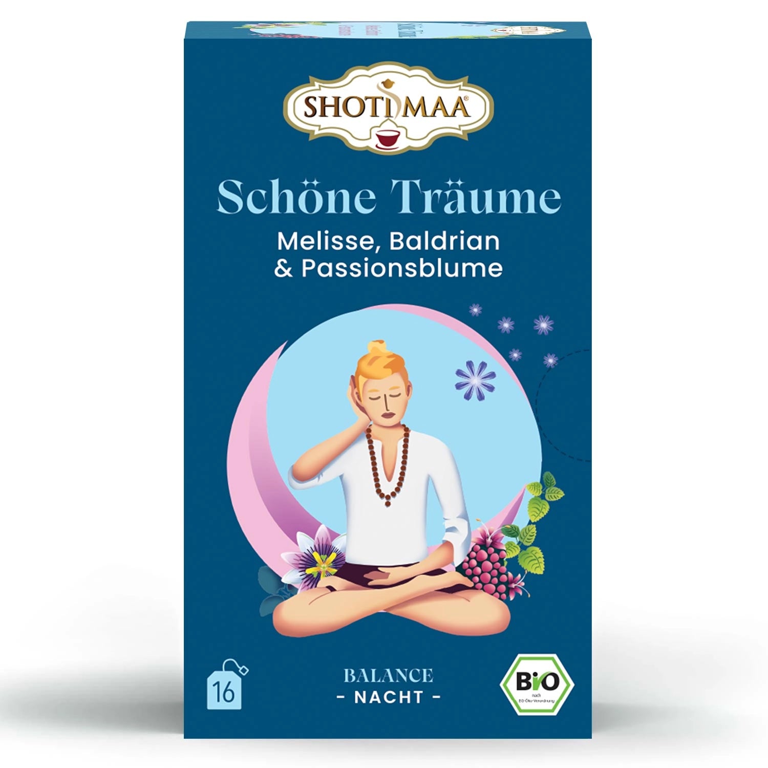 Shoti Maa - Schöne Träume | Melisse, Baldrian & Passionsblume - 16 Teebeutel_14868.jpg