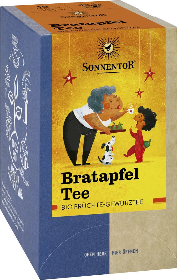 Sonnentor - Bratapfel Früchtetee, Bio Früchte-Gewürzteemischung - 18 Teebeutel_15305.jpg
