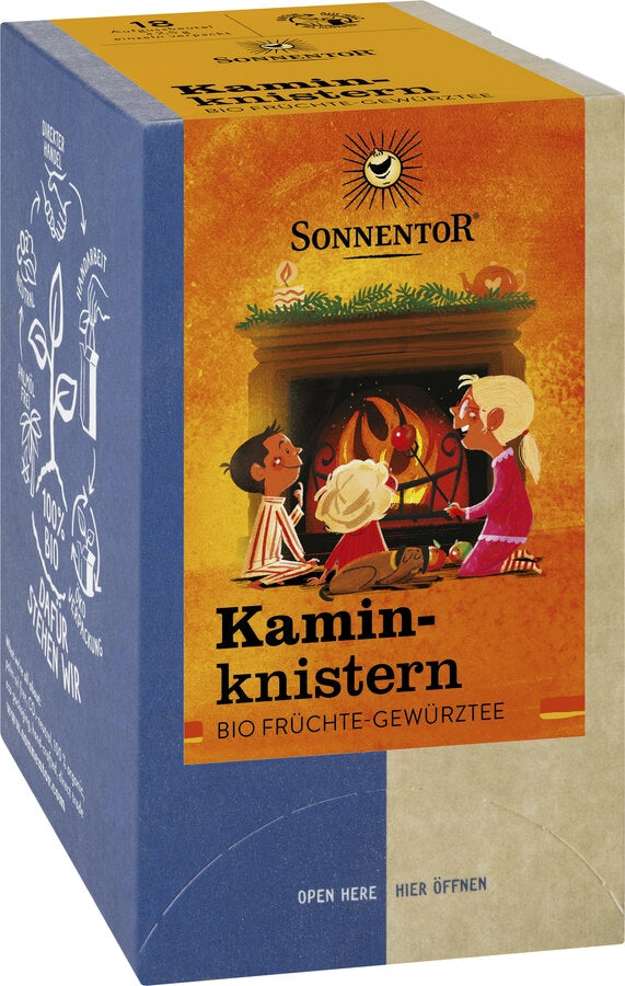 Sonnentor - Kaminknistern Früchtetee, Bio Früchte-Gewürzteemischung - 18 Teebeutel_15301.jpg