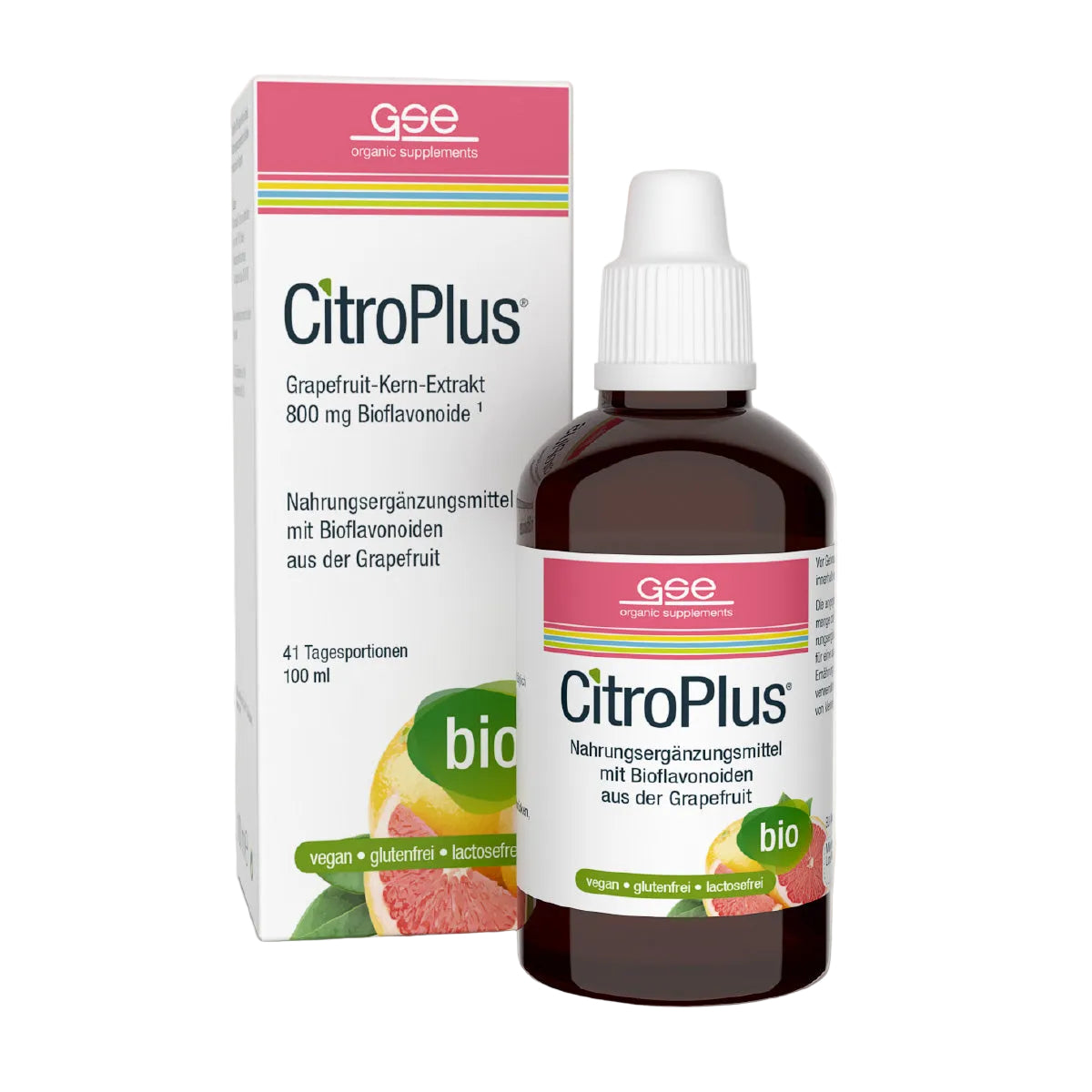 GSE Bio CitroPlus 800, Grapefruitkern Extrakt, 100 ml