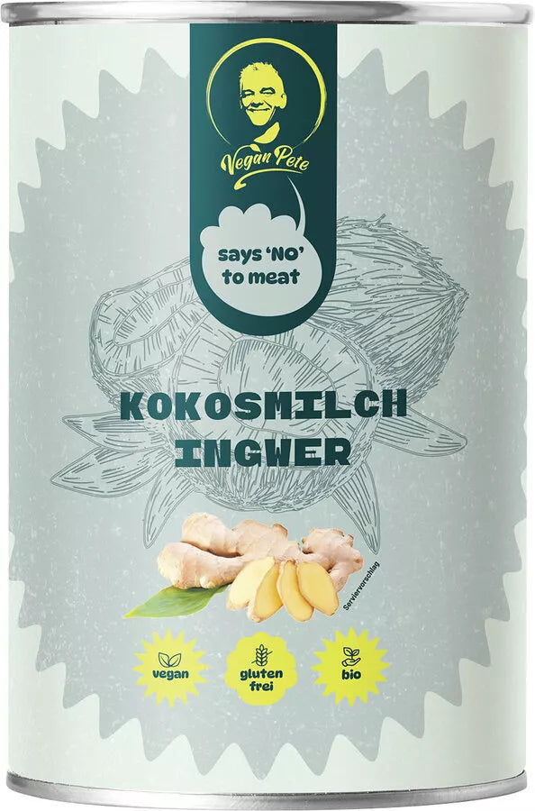Vegan Pete - Bio Kokosmilch Ingwer - 400ml_13882.jpg