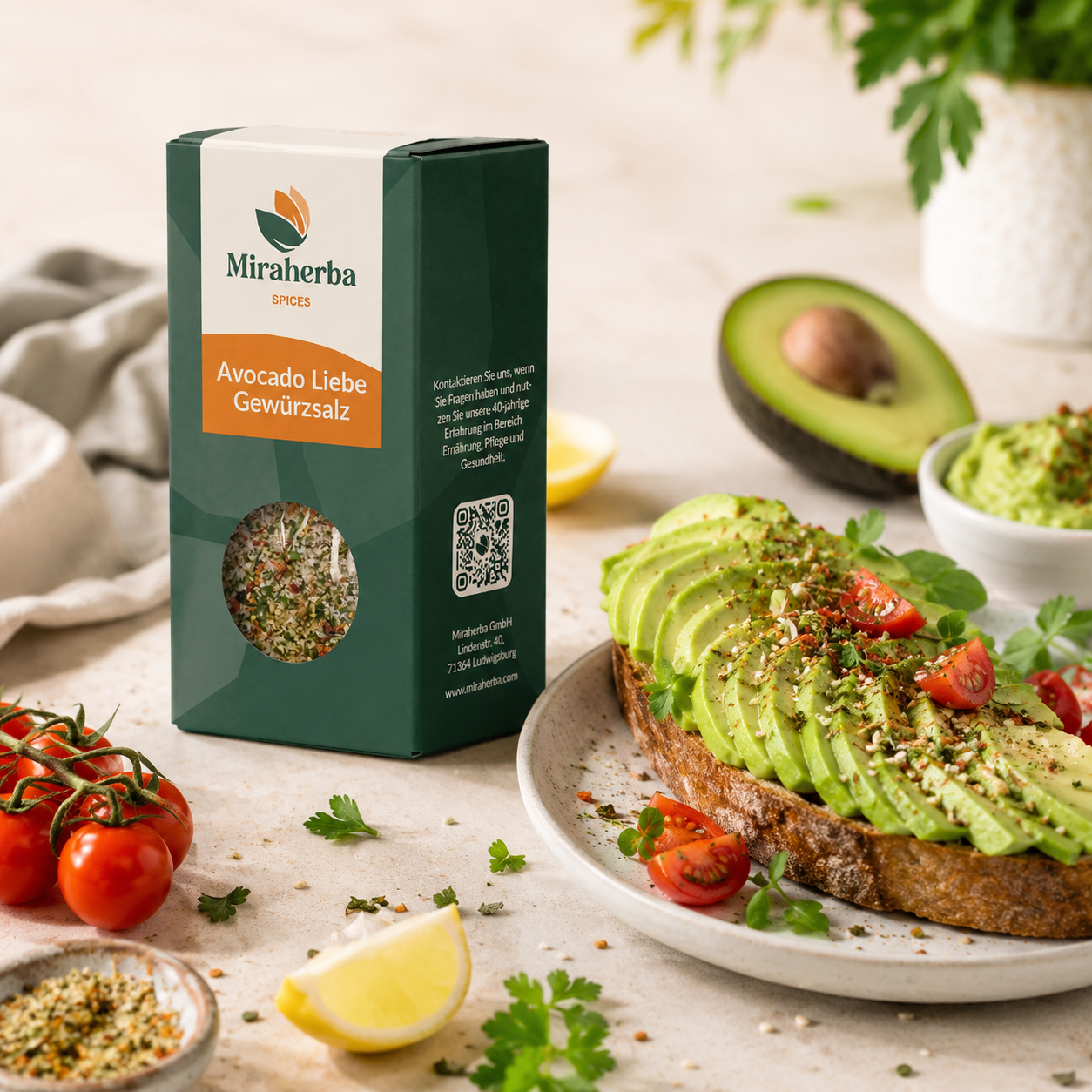 Miraherba - Avocado Liebe Gewürzsalz