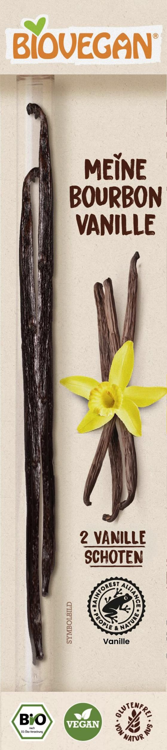BioVegan - Bourbon Vanille Schoten