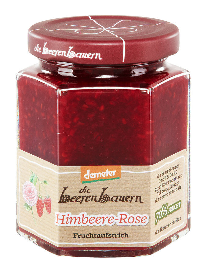 die beerenbauern - Himbeere-Rose Fruchtaufstrich - 200g_13194.jpg