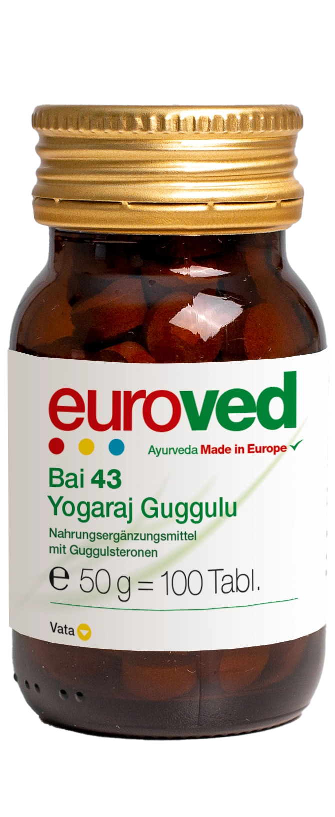 euroved - Bai 43 Yogaraj Guggulu - 100 Tabletten_15129.jpg