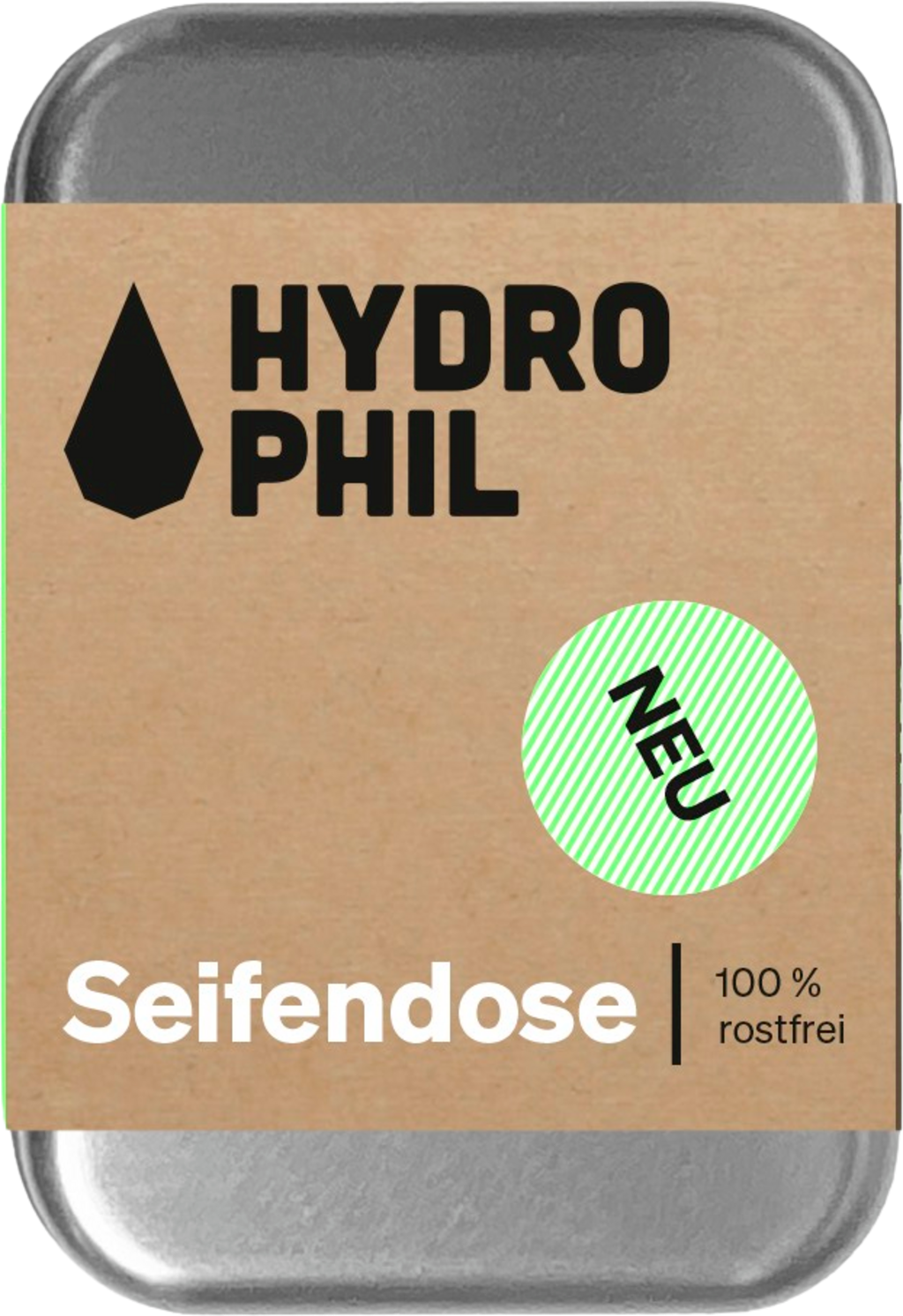 Hydrophil - Saponetta in alluminio - 1 pezzo