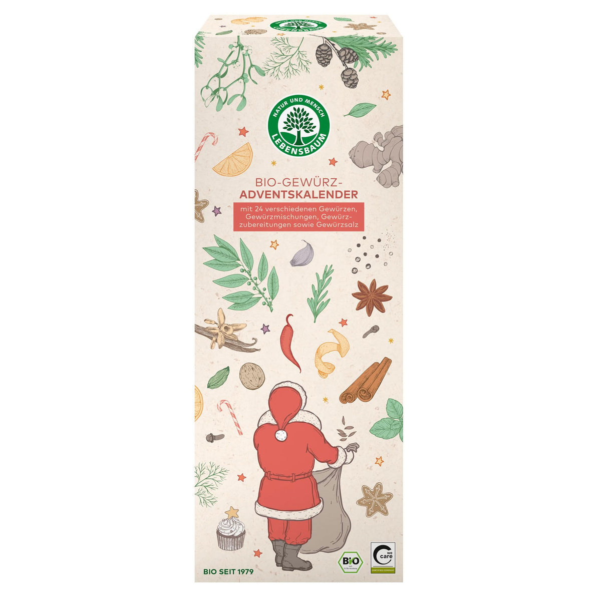 Lebensbaum - Bio-Gewürz-Adventskalender - 24 Gewürze