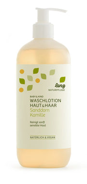 lenz - Baby Waschlotion Haut & Haar Sanddorn Kamille - 500ml_2960.jpg