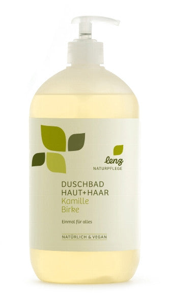 lenz - Duschbad Haut & Haar Kamille Birke - 950ml_6642.jpg