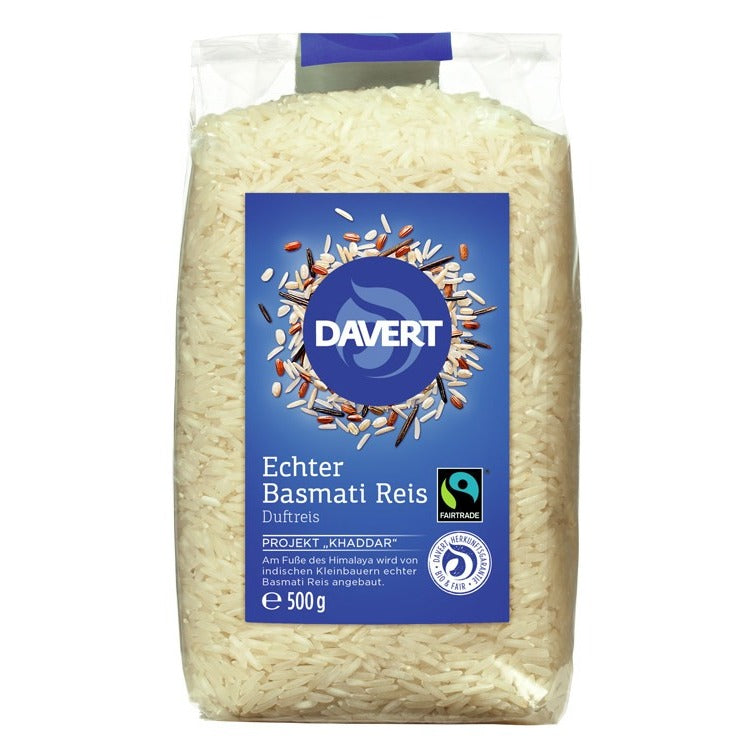 Davert Echter Basmati Reis, weiß FAIRTRADE