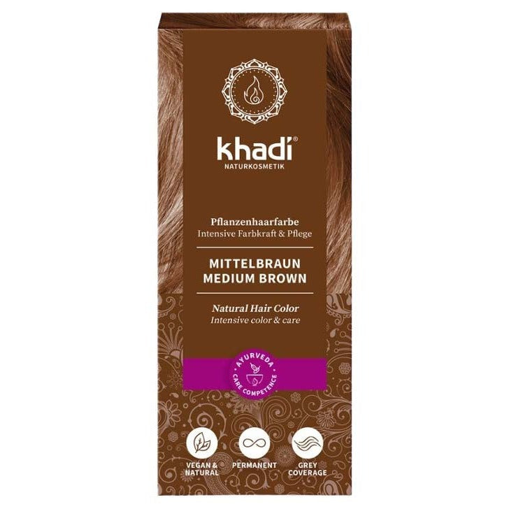 Khadi - Colorante vegetal marrón medio