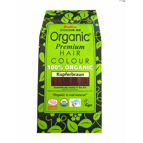 Radico organic - Colorante vegetale per capelli Rame Marrone