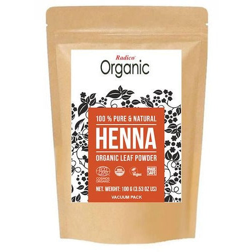 Radico organic - Polvo de tratamiento colorante Henna