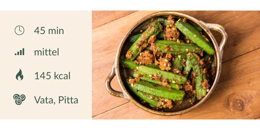 Würziges Okragemüse mit Tomatensud
